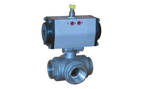 L（T）型氣動三通球閥